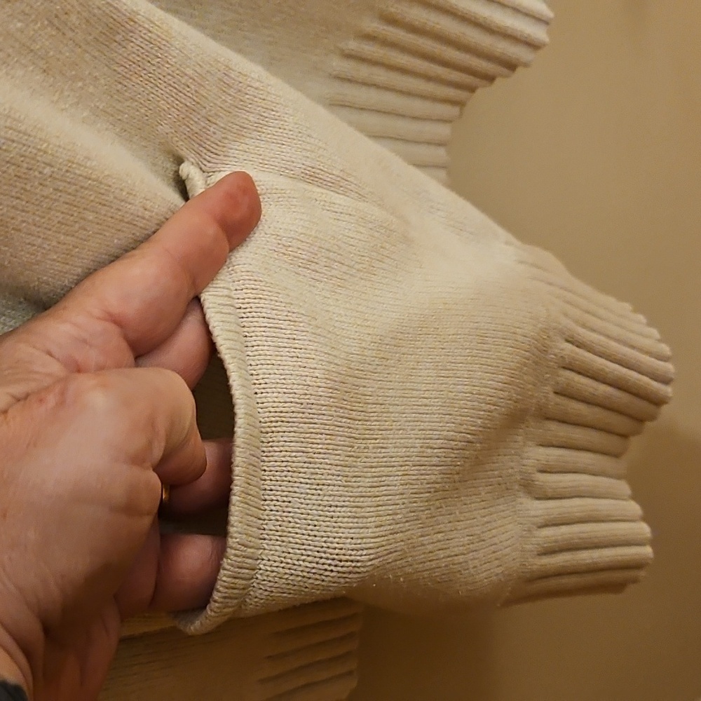 Old Navy Cream Beige Cardigan Sweater - Picture 6 of 10